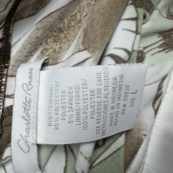 Charlotte Russe Womens Floral‎ Maxi Sundress Size large NWT - Picture 5 of 5